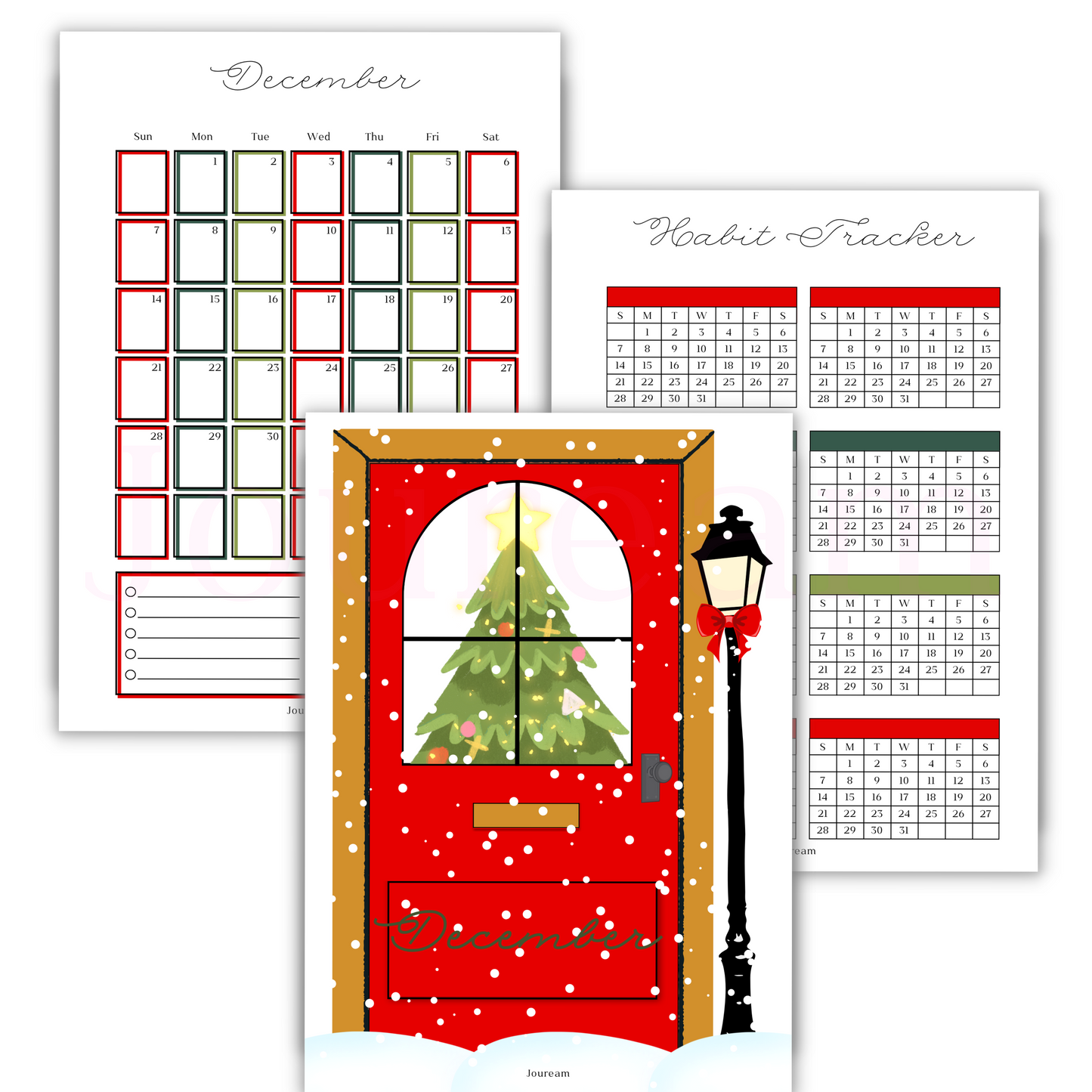 2025 Monthly Themed Journals