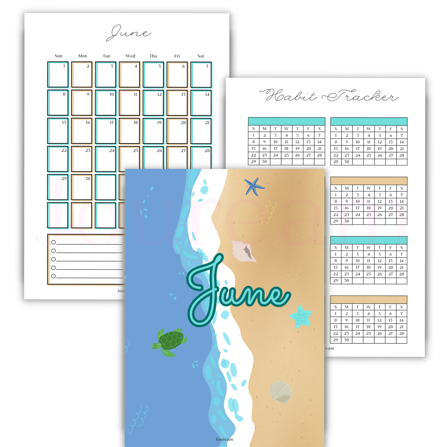 2025 Monthly Themed Journals