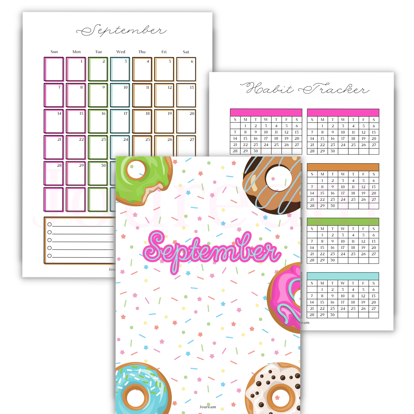 2025 Monthly Themed Journals